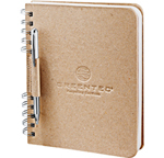 recycled journal notebook cover with blind debossing