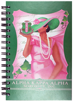 aka sorority full color digital print moutned on board journal